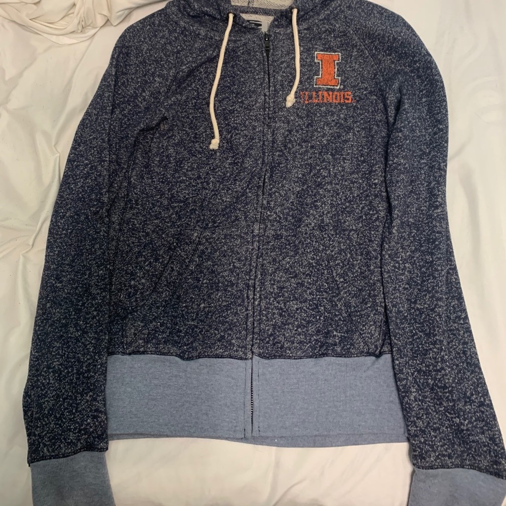 Illinois University Full-Zip Sweater